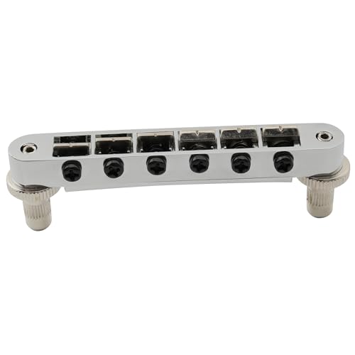 Wilkinson WOGB1 10,4 мм бридж Nashville Tune-O-Matic, США, для электрогитар Les Paul, Epiphone и SG, хром