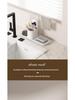 Japanese Dual-Use Kitchen Rack: Manual Soap & Hand Sanitizer Dispenser