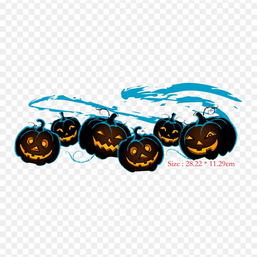 

Хэллоуин Тыквы Фонарь Джека Утюг на термопереносной печати виниловые нашивки наклейки для одежды DIY аппликации моющиеся нашивки