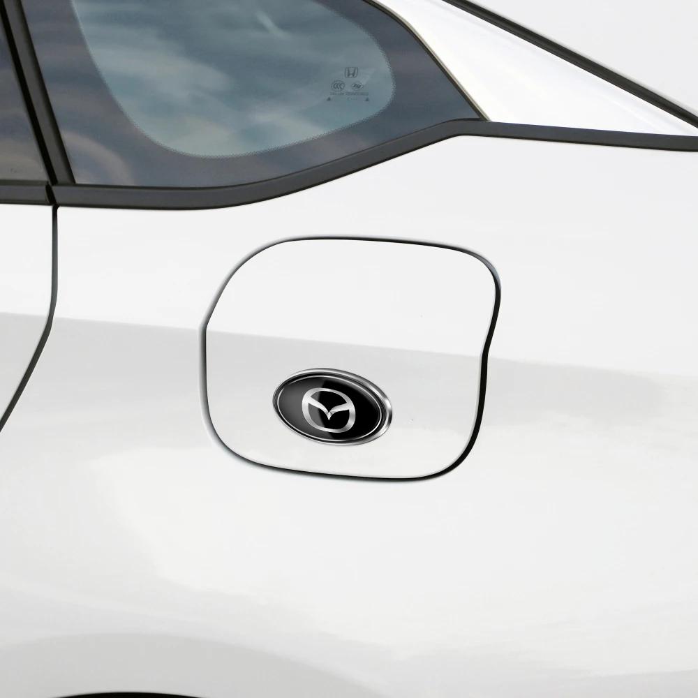 2025 Hot 3D ABS Aluminum Car Sticker Body Trunk Decoration Sticker Accessories For Mazda 2 3 7 Axela CX-5 CX-3 CX-7 MPS MS Atenz
