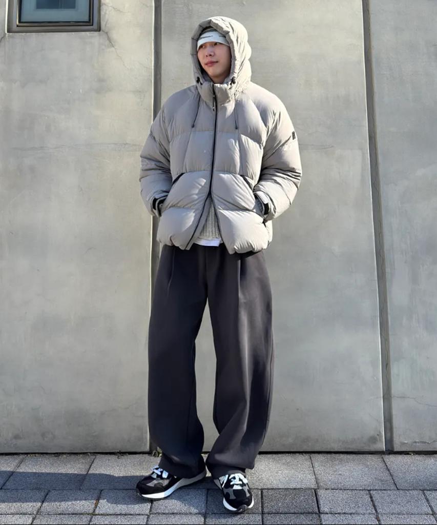 AOTT Semi-Wide Balloon Fit Sweatpants 6 Colors (Type A)
