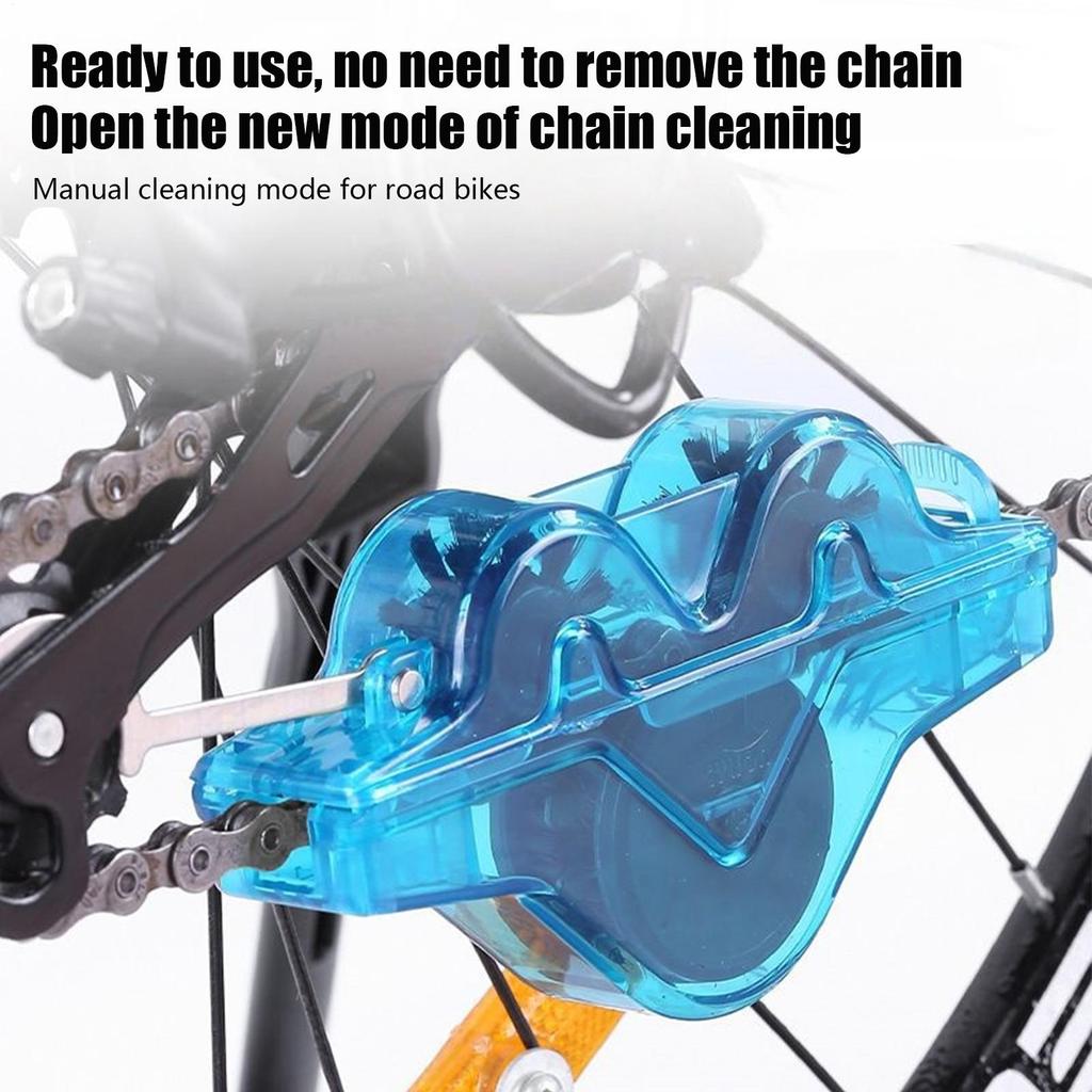Bicycle Chain Cleaner Cycling Scrubber Washer Tool Mountain Bike Washing Kit Bike Chain Cleaning Tool Chain Brush Wash Tool Set