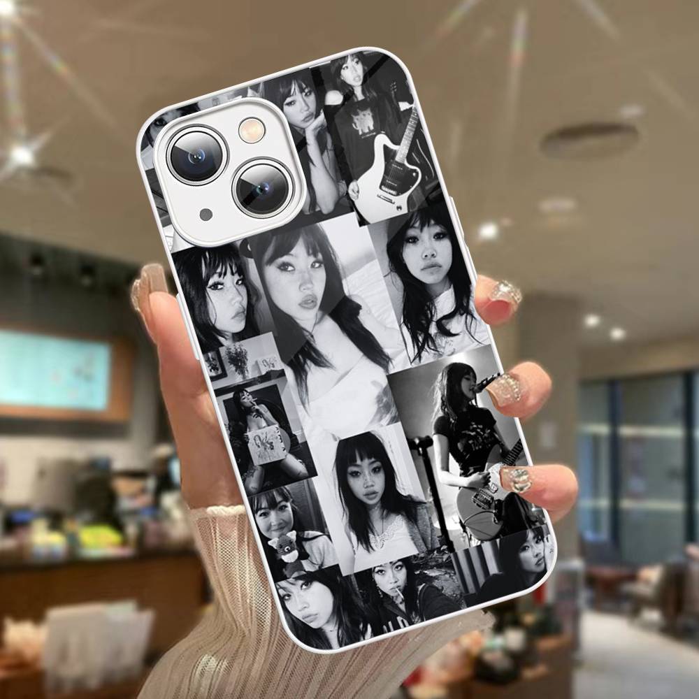 Singer B-Beabadoobee Tempered Glass For Iphone 14 13 12 11 Pro Mini XS MAX 14Plus X XS XR Fundas