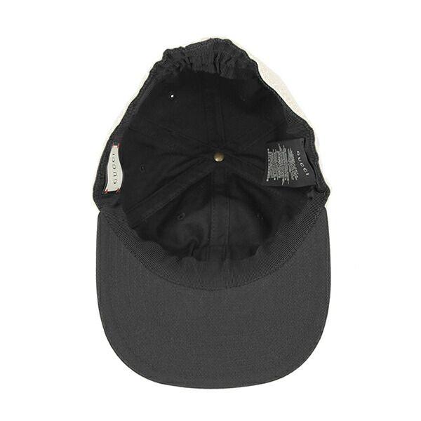 Used New Gucci GUCCI Cap Logo Headband Black Black White White