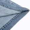 Men Summer Denim Vest Coat Lapel Sleeveless Solid Color Denim Waistcoat Single Breasted Large Pockets Design Washed Cargo Waistcoat
