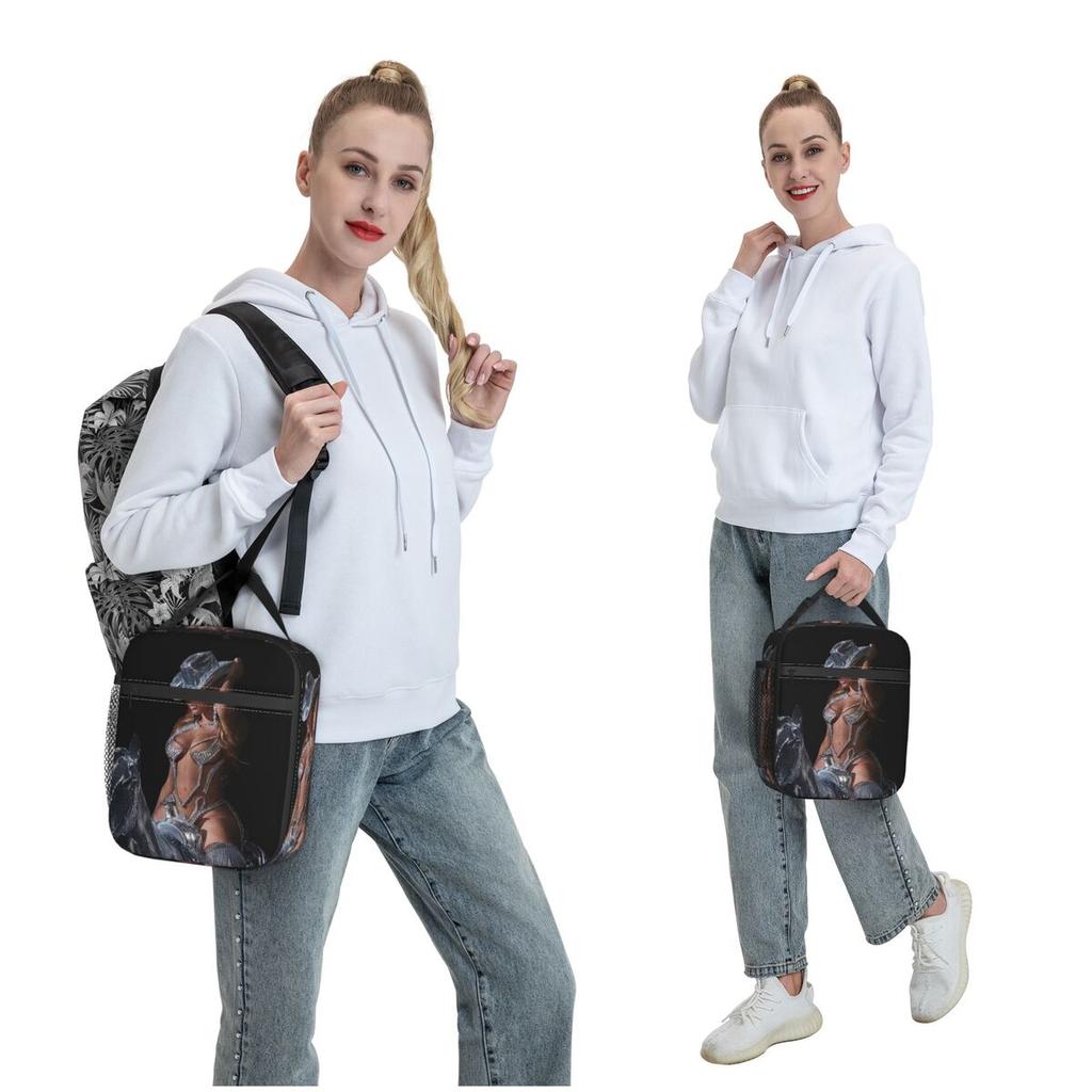 Bey My House Singer Beyonce Renaissance Tour Insulated Lunch Bag for Women Children Portable Food Boxes Thermal Lunch Box Tote