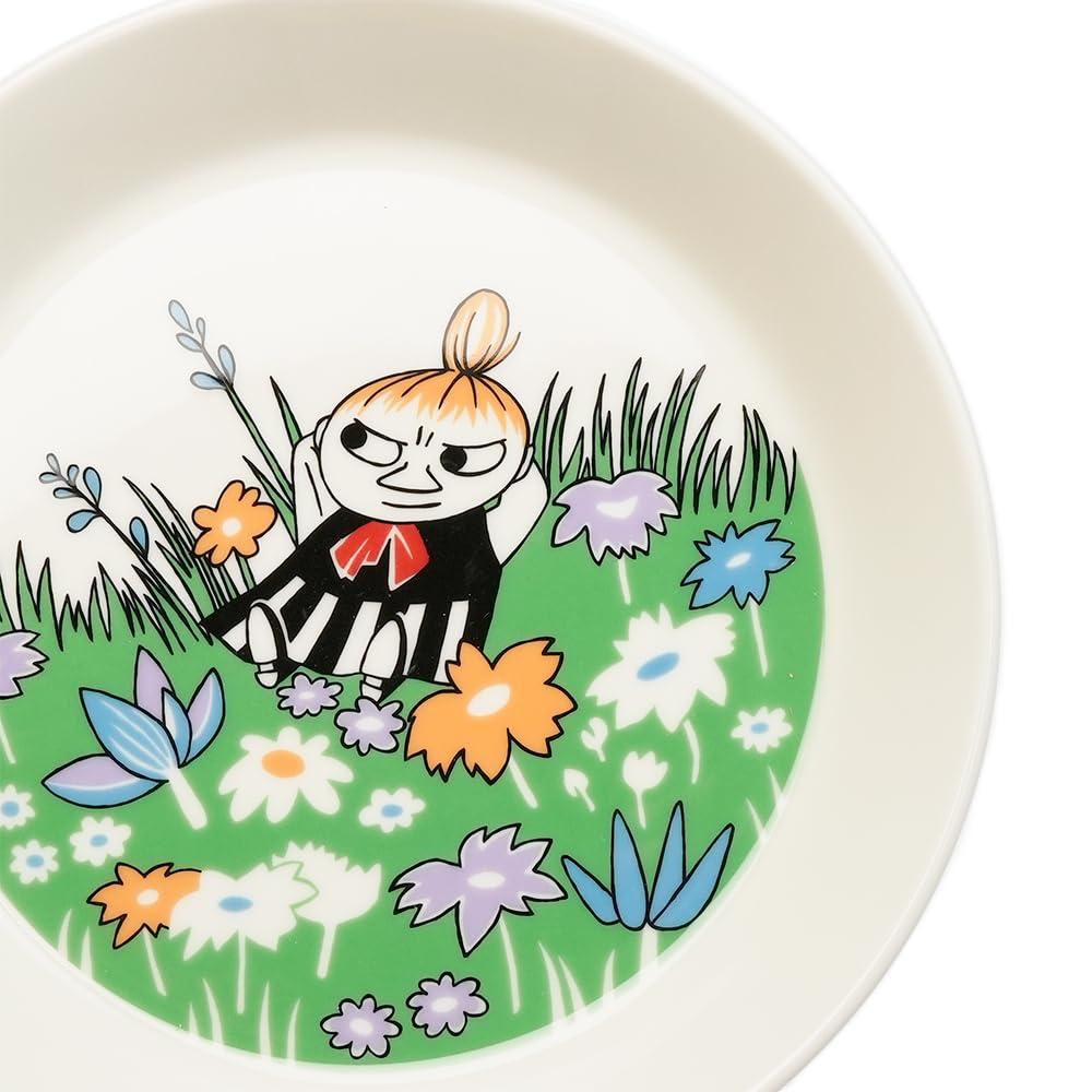 Arabia Moomin Plate, 19cm, Little My, Meadow [Parallel Import]