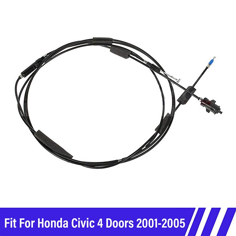 74880S5A305 Car Trunk Fuel Door Release Cable For Honda Civic 4 Door 1.3L 1.7L 2001 2002 2003 2004 2005 Parts