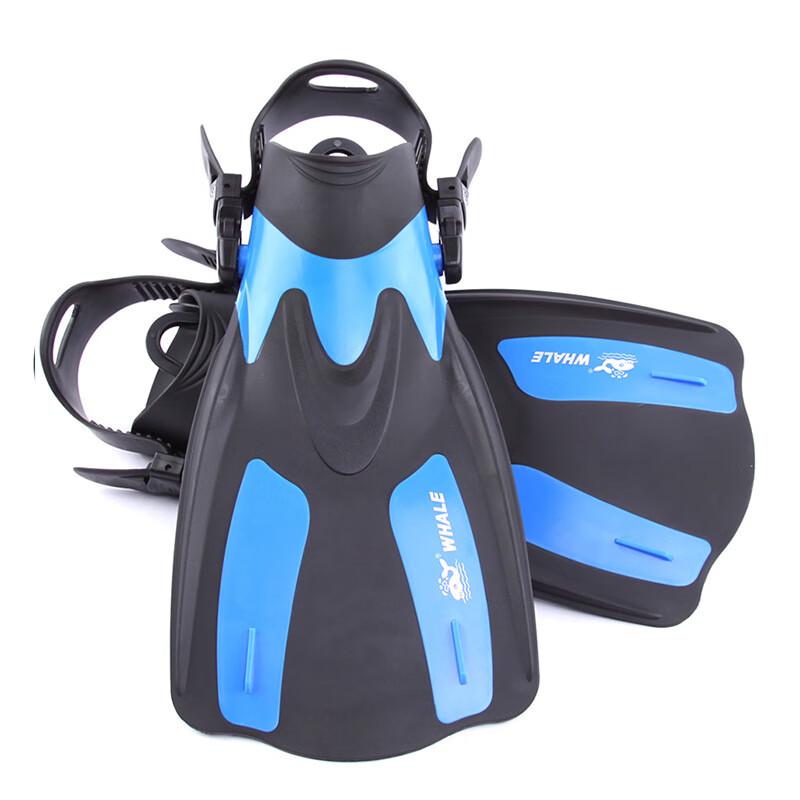 SBART Adult Adjustable Diving and Snorkeling Fins One Size Fits All