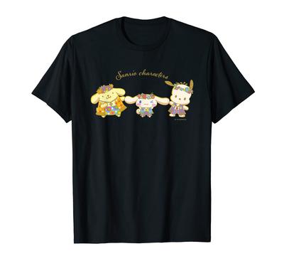 Pompompurin, Pochacco, Cinnamoroll, Ohana [Recomendado como regalo de San Valentín] Camiseta