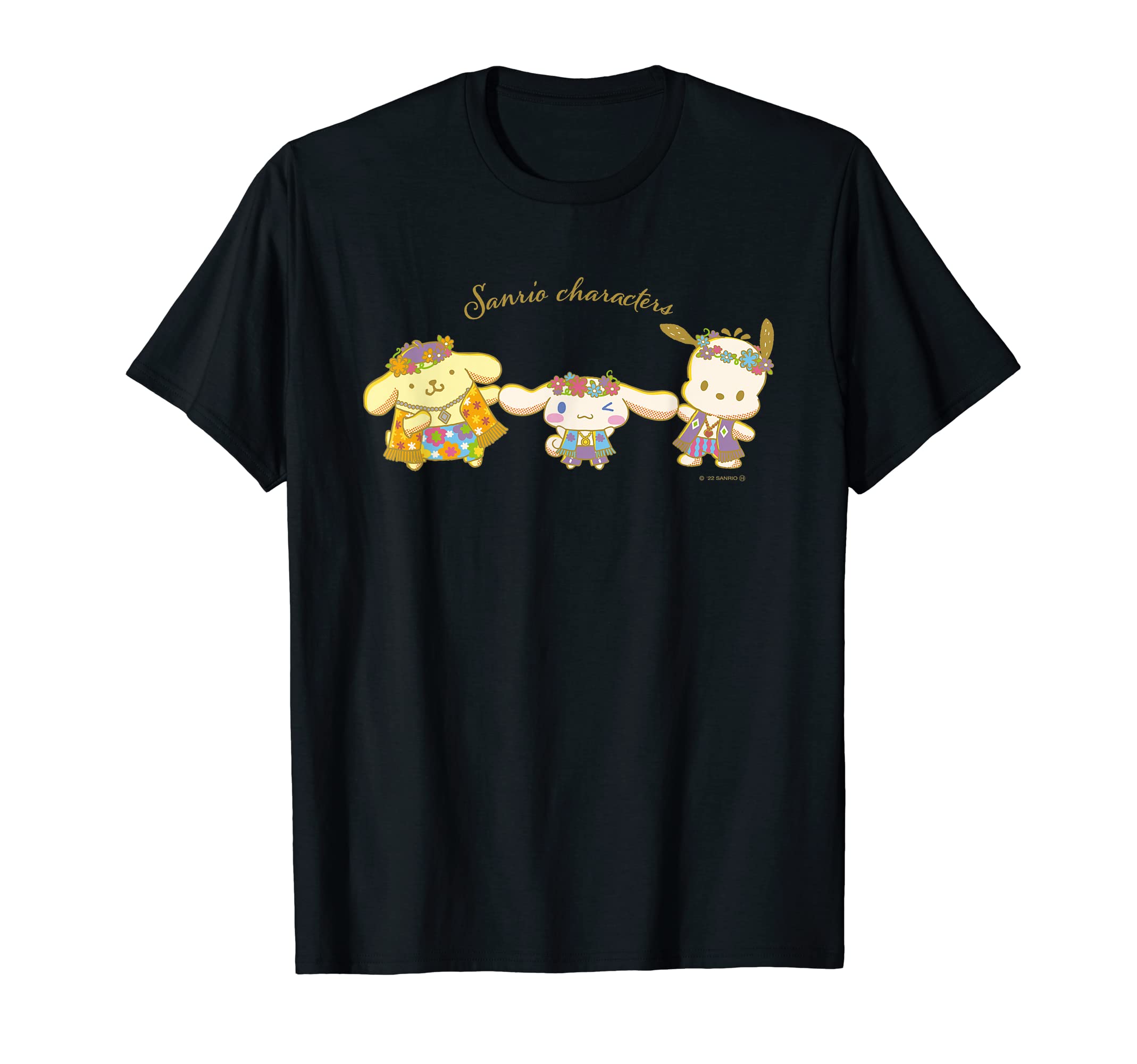 

Pompompurin, Pochacco, Cinnamoroll, Ohana [Recommended as a Valentine s Day gift] T-shirt