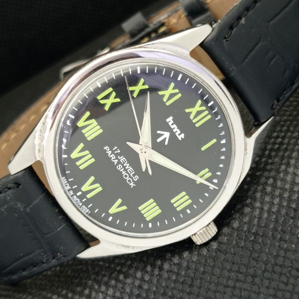 

Б/У МУЖСКИЕ МЕХАНИЧЕСКИЕ ЧАСЫ HMT MILITARY INDIAN a307002-1 Sku583e-a307002