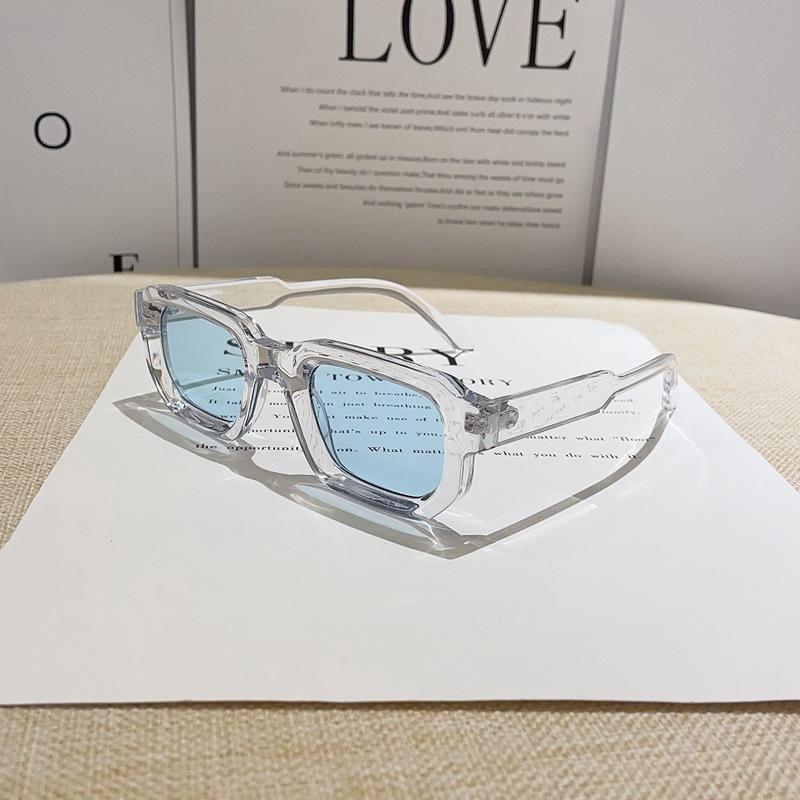 

New Square Sunglasses for Men Women Vintage Fashion Designer Brand Glasses Sun Shades Driving Shades Eyewear UV400 Goggles 1PC