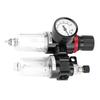 Pneumatic Air Pressure Filter Regulator Lubricator Moisture Water Trap Oil water Separator G1 4