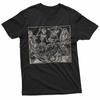 Dance of Death Macabre Skeleton Gothic Fan TShirt Unisex T-Shirt