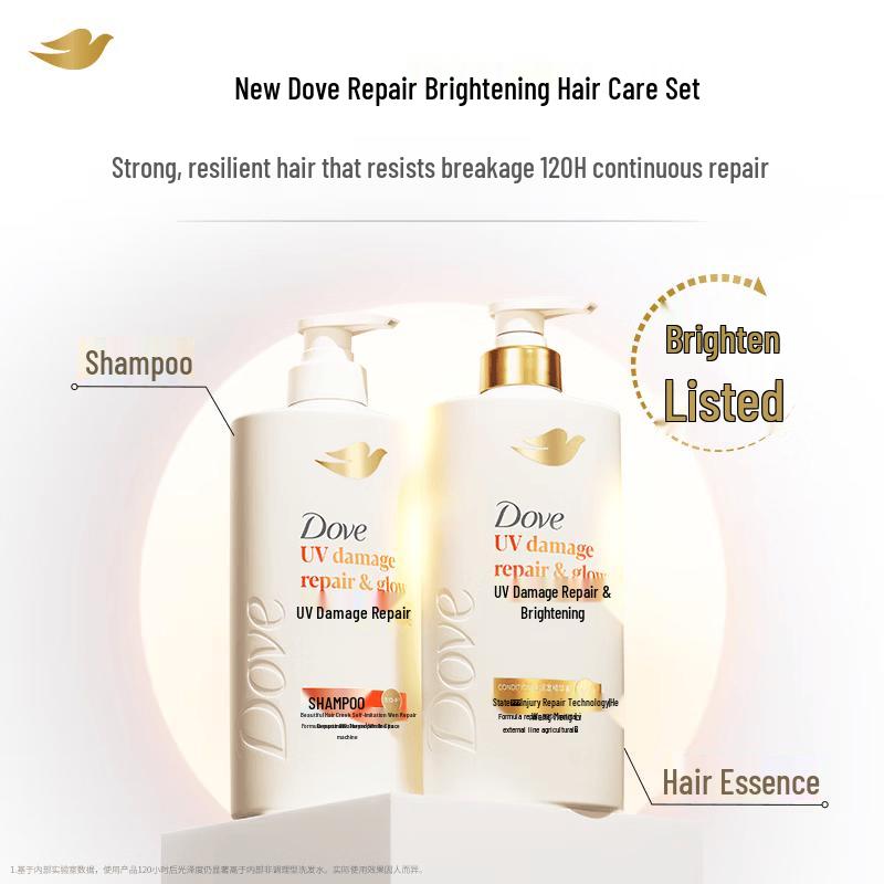 Dove Repair & Brightening UV Damage Repair Shampoo & Conditioner Set