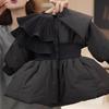 Korean Version Girls Jacket Baby Warm Thick Princess Style Winter Jacket Trendy Coat