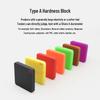Shore D Hardness Test Blocks (Set of 3) (CN version)