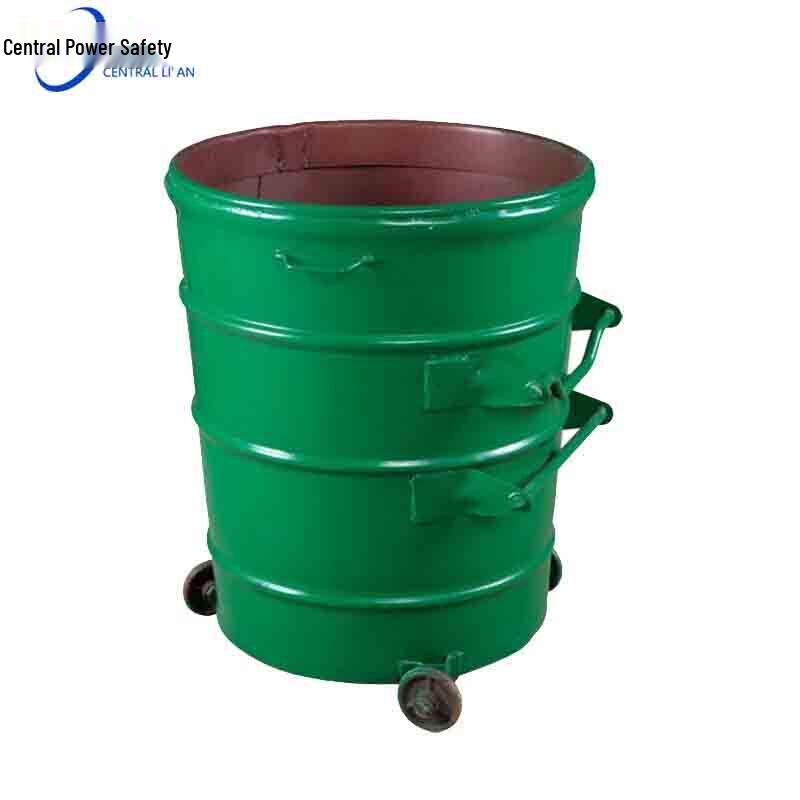 Zhonghuanlian 360L Outdoor Wheeled Iron Trash Bin