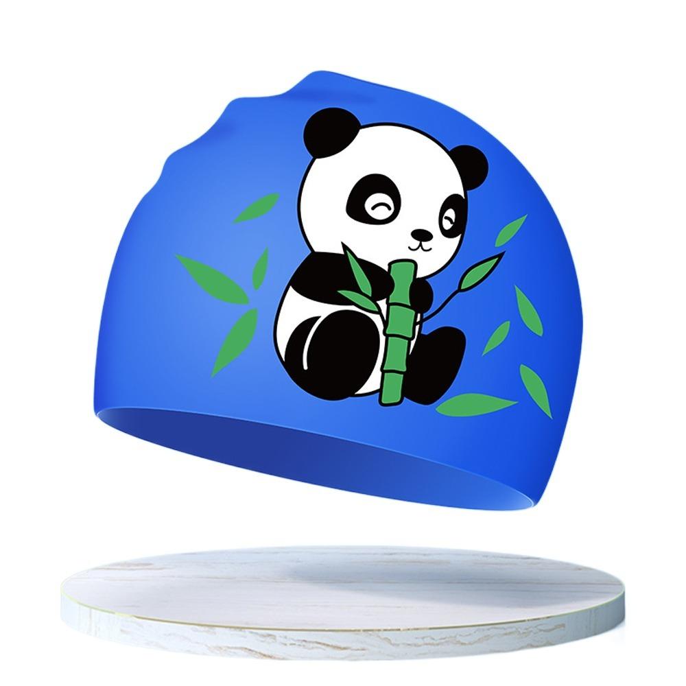 Elastic Kid Swimming Hat Silicone Bathing Hats Cap Water Sport Children Swimming Cap  Summer