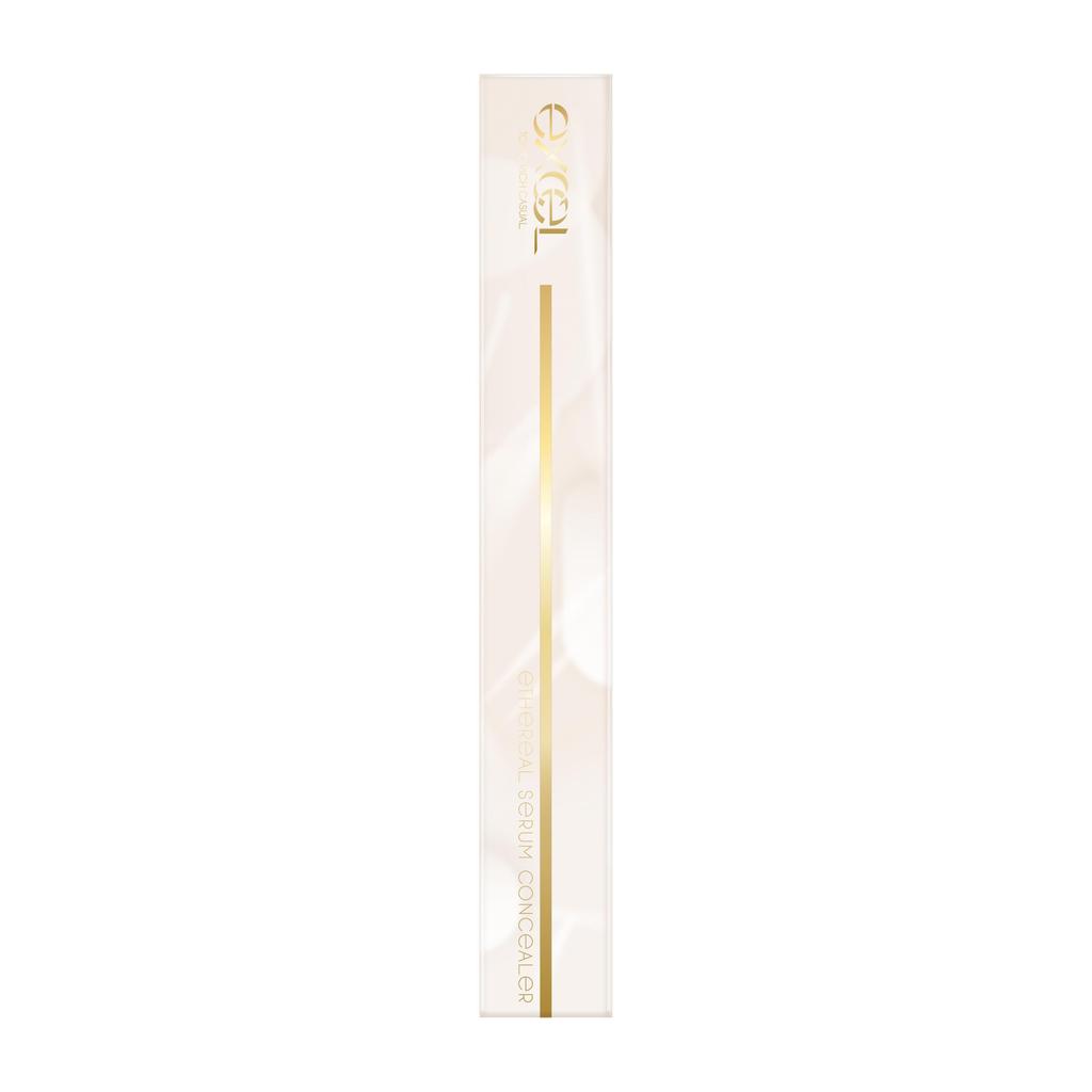 Excel Ethereal Serum Concealer ER04 Mint Serum Reduces Redness Green, Concealer,