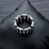 Accessoires Trendiger Herren Streetwear Ring Mode Fahrradkettenring für Herren