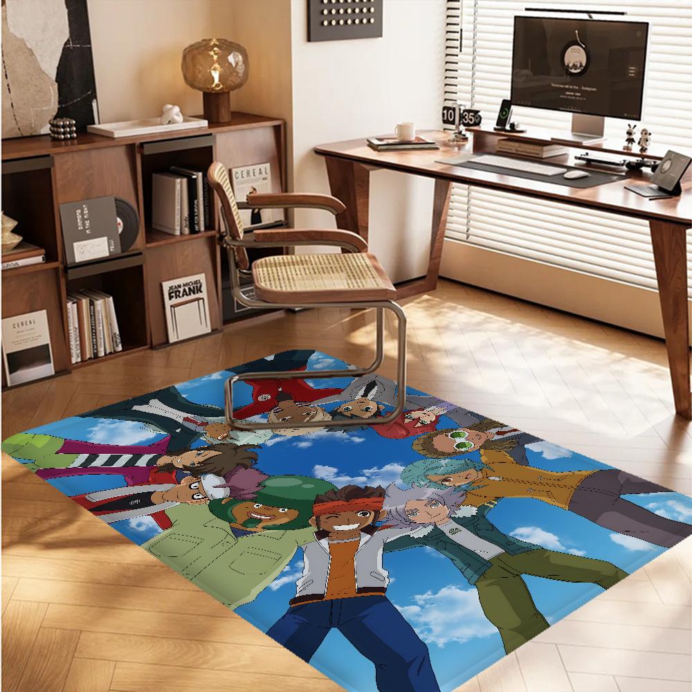 Inazuma Eleven Hallway Carpet Washable Non-Slip Living Room Sofa Chairs Area Mat Kitchen Doormat Area Rug