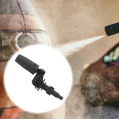 360° Rotating High Pressure Washer Nozzle Adjustable Angle Sprayer Straight Water Jet For Washing Car