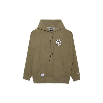 Solid Color Pullover American Sweatshirt Men Sweatshirts Olive 13488923