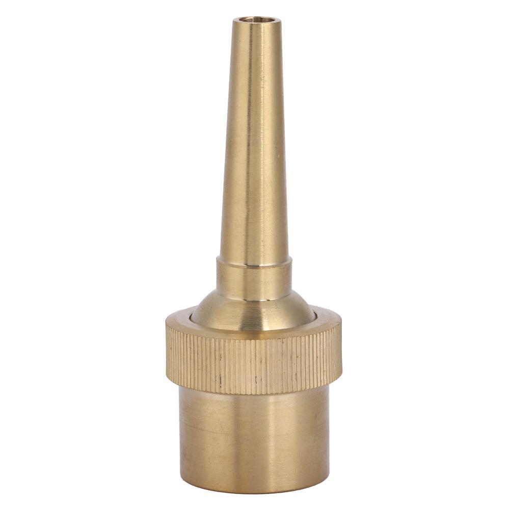 G1in DN25 Copper Multi Direction Straight Fountain Nozzle Fountain Spray Head for Pond Landscaping