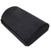 Foot Rest Black Ergonomic Height Adjustable Half Cylinder High Rebound Memory Foam Footstool for