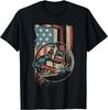 Weld Funny Welder Welding Vintage American Flag Welders Gift Unisex T-Shirt