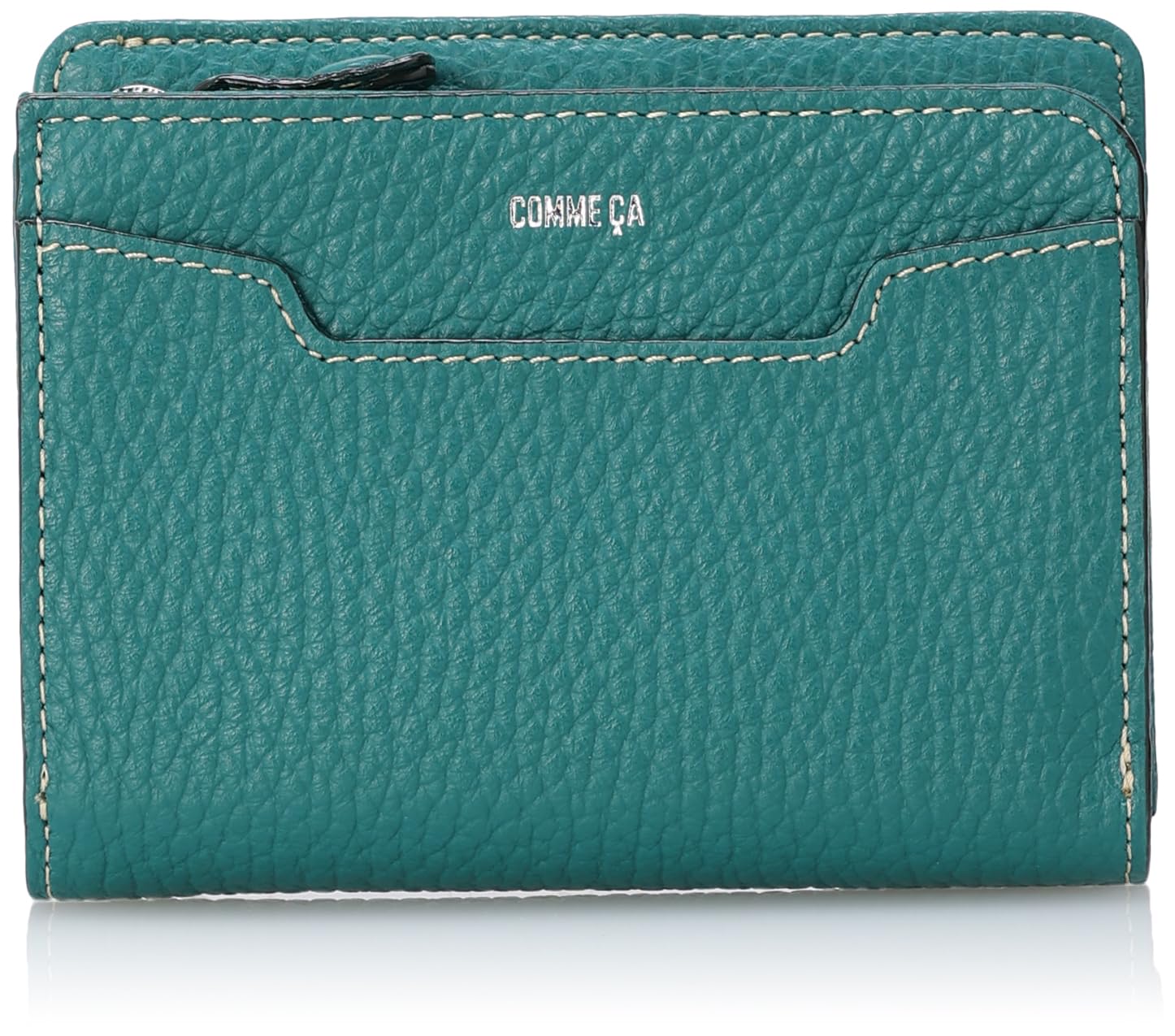 Кошелек Comme Ca Bon Bon Chic, Зеленый x Серый