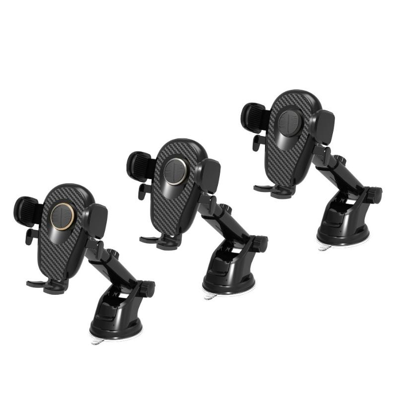 360° Windshield Car Dashboard Mobile Cell Support Bracket Sucker Car Phone Holder for 4.7-6.7" Mobile Phone, Auto Accessories