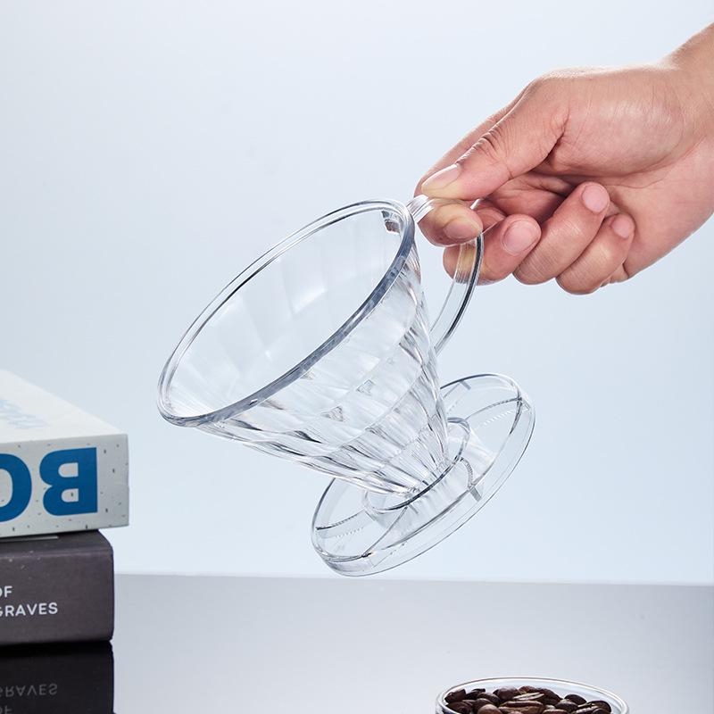 Pour Over Coffee Filter Cup (V60 Compatible) for Home Use