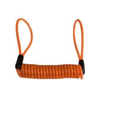 Roller Motorrad Fahrrad Diebstahlsicherung Seil Feder Kabelschloss Alarm Scheibenschloss Sicherheitserinnerung