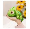 Trendy One-Shoulder Lizard Plush Toy Matching Party Outfit