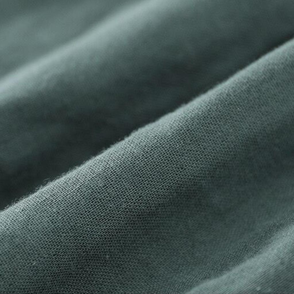 Kvinnor Vår Plus Size Litteratur Retro Bomull och Linne Topp Höst Lös Ledig Broderi Slagskjorta