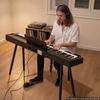VEVOR Digital Piano 88 Keys Semi Weighted Full Size Keyboard Stand Black, for Beginners, 600 Tones, 600 Rhythms, Electric Piano, with Sustain Pedal