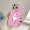 For Iphone 14 Fingertip Love Phone Case for Iphone 14 13 11 12 Pro MAX 13 12 MiNi 7 8 14 Plus X XS XR Lambskin Protective Covers