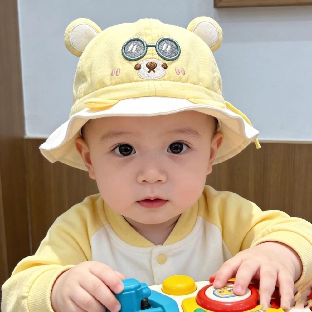 Soft Baby Hat Breathable Shade Hat Cute Children's Fishing Hat  When Going Out