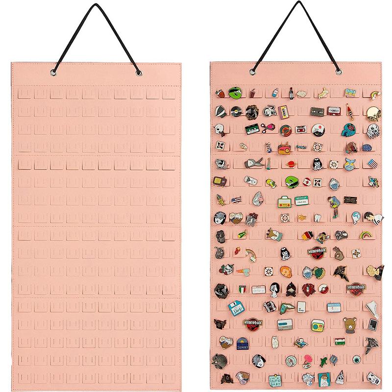 Earrings Hanging Organizer Wall Earring Holder Soft Felt Hanger For Jewelry Necklace Earring Ring Stud Display Holder
