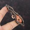 Sun Sitara Pendant Copper Wire Wrapped Gemstone Pendant Handmade Designer Pendant Very Pretty Copper Jewelry Gift For Him Pendant For Women