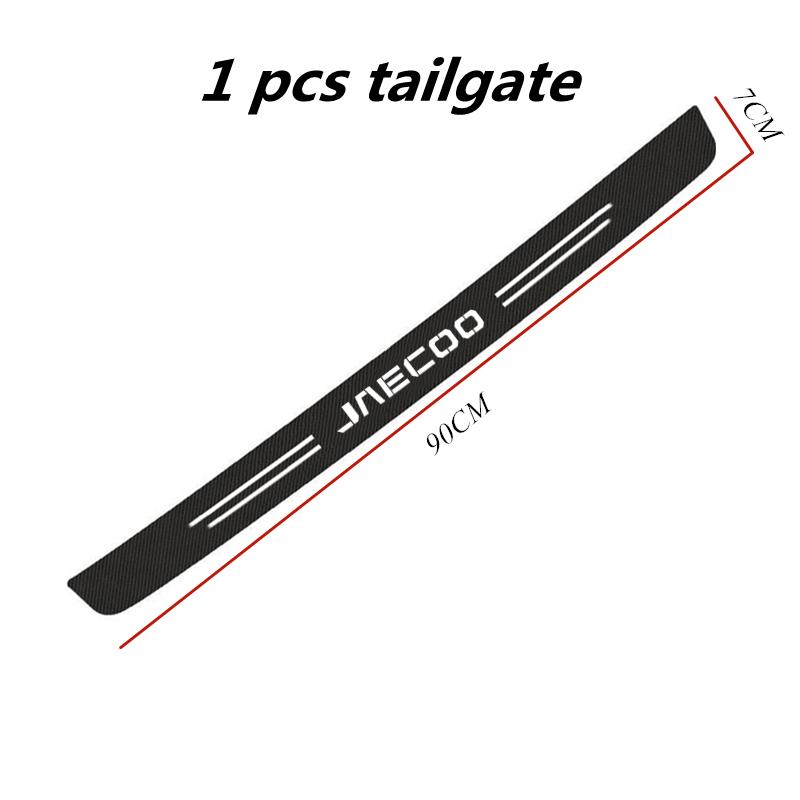 Car Door Sill Protector Welcome Pedal Cover Anti-drity Anti-scratch Strip Protective Strip For CHERY JAECOO J7 J8 2023 2024 Interior Mirrors 6
