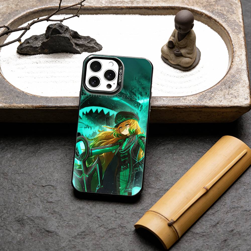 

Game L-Limbus C-Company Phone Case For IPhone 16 17 15 14 12 13 Pro Max Black Color Shockproof Cover iPhone17