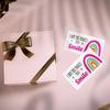 50 Sheets/pack I Hope This Makes You Smile, Thank You Cards, Shopping Greeting Cards, Buy Thank You Cards For Customers