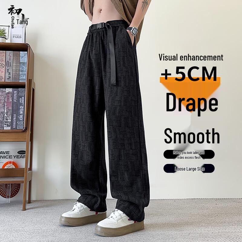 

Мужские вельветовые клетчатые повседневные брюки прямого кроя XL