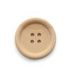 Natural Log Button 15Mm Wooden Button Children'S Clothing Wooden Button Four-Eye Children'S Handmade Accessories