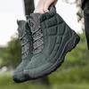 Men Hiking Shoes Men Casual Shoes Outdoor Breathable Anti-slip High-top Boots Men Comfortable Wear-resistant Men Snow Boots