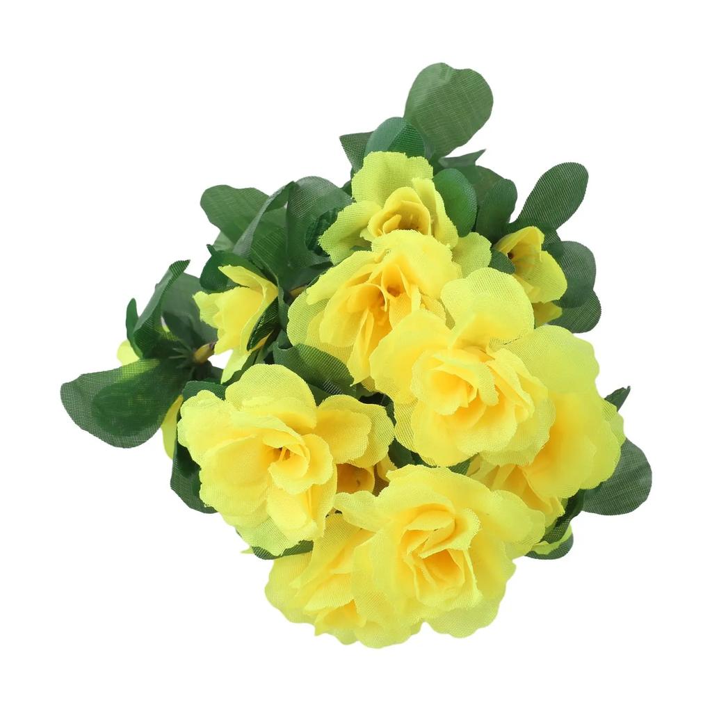 Event Decoration Flowers Azalea Artificial Flowers Event Decorations Versatile Decoration Crafted Details Realistic Appearance